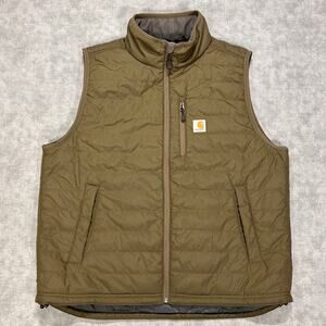 Carhartt Gilliam Vest 102286 Moss Green Rain Defender Insulated Puffer Mens XL